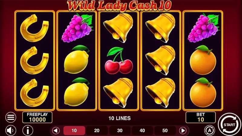 Wild Lady Cash 10