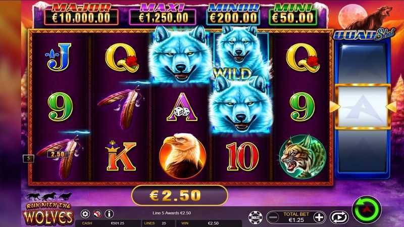 Run with the Wolves Quad Shot