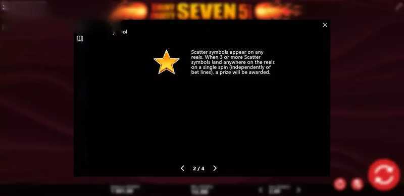 Shiny Fruity Seven Deluxe 5 Lines