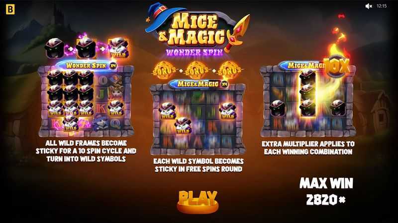 Mice and Magic Wonder Spin