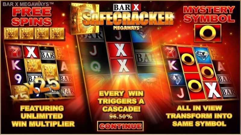 Bar-X Safecracker Megaways