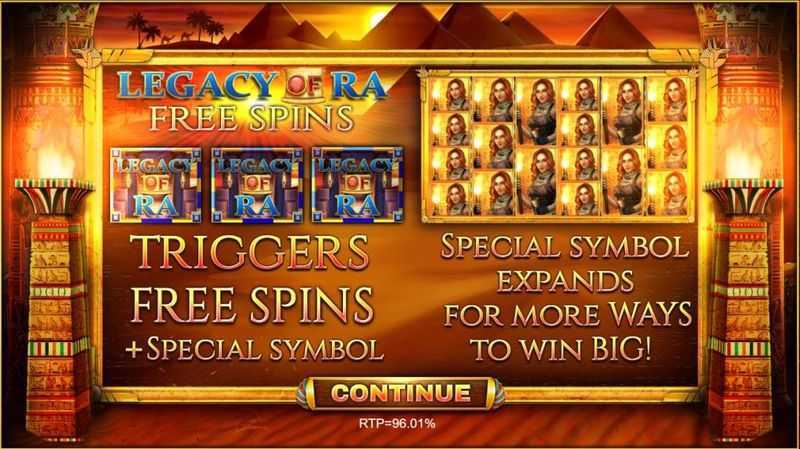 Legacy of Ra Megaways