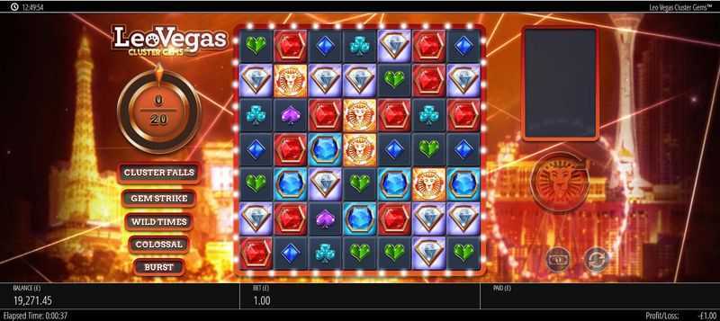 Leo Vegas Cluster Gems