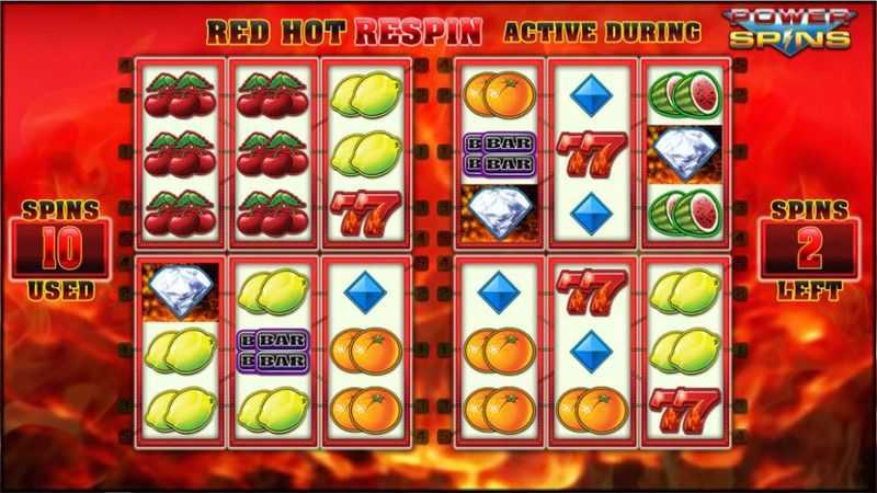 Red Hot Repeater Power Spins
