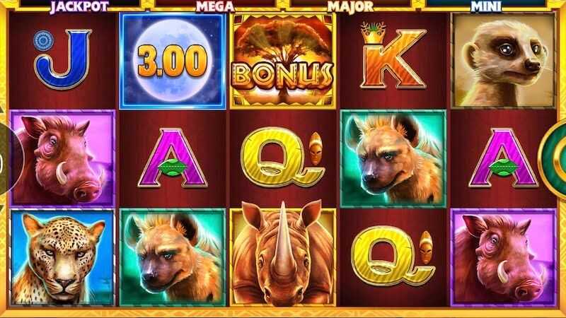 Rhino Rampage Lightning Spins