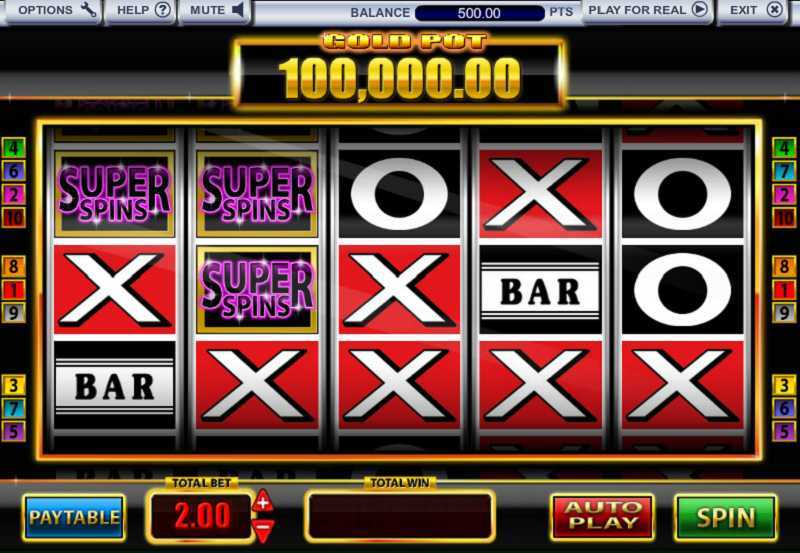 Super Spins Bar X Gold