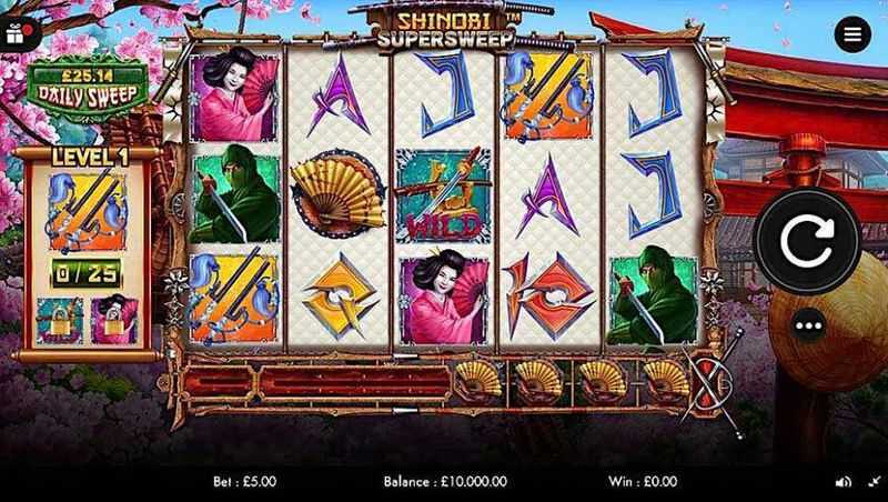 Shinobi Supersweep Scratch