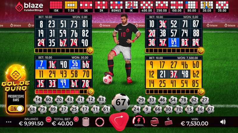 Blaze Futebol Bingo