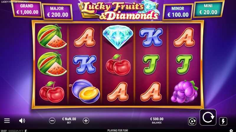 Diamonds and Fruits