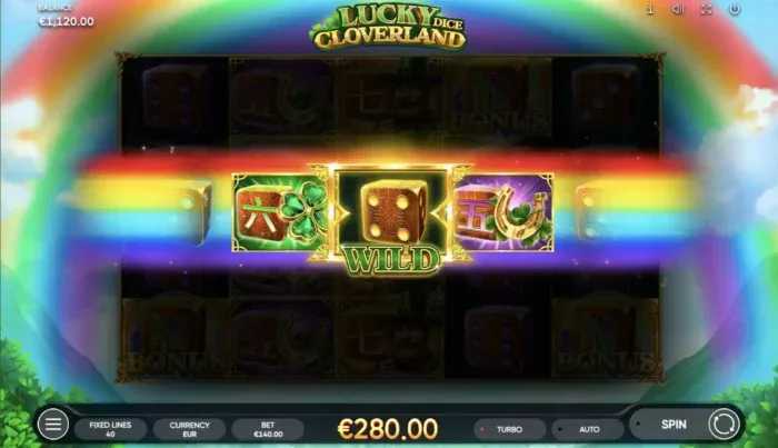 Lucky Cloverland Dice