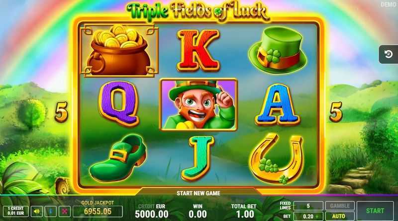 Triple Fields of Luck