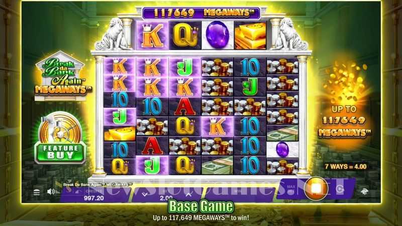 Break Da Bank Again Mega Moolah