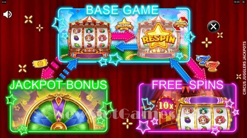 Circus Jugglers Jackpots