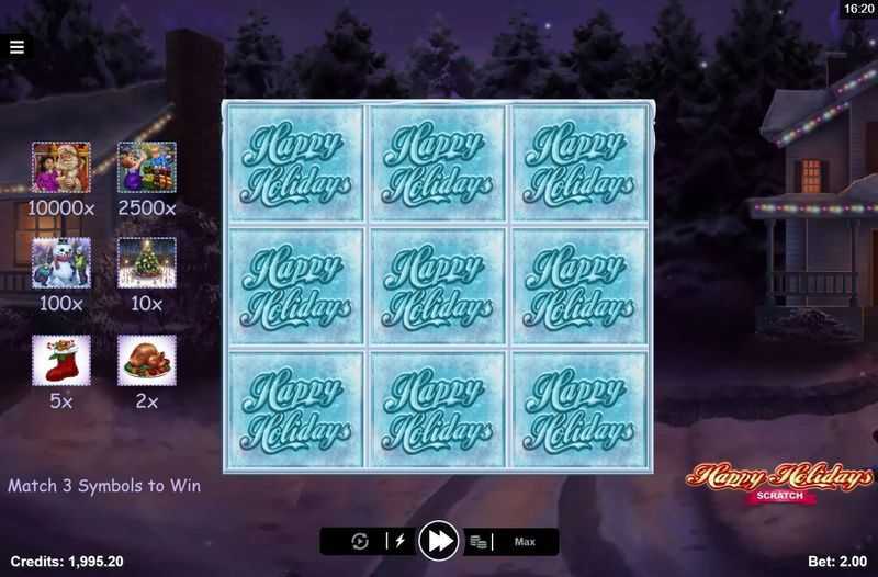 Happy Holidays Scratch