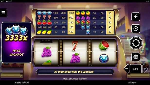 Mega Diamonds Jackpot