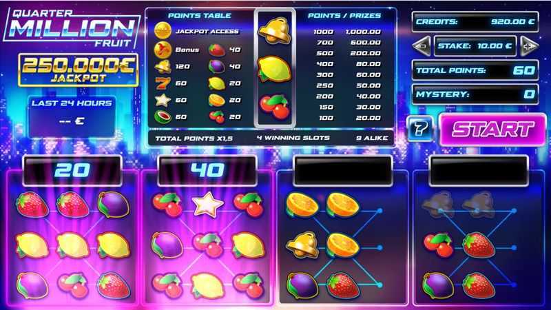 Quarter Million Fruit