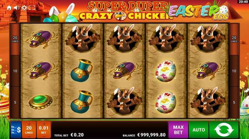 Super Duper Crazy Chicken Easter Egg