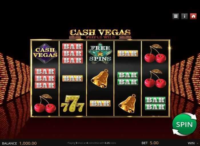 Cash Vegas Triple Wild