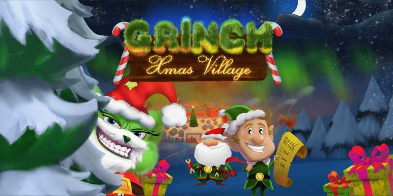 Grinch Xmas Village