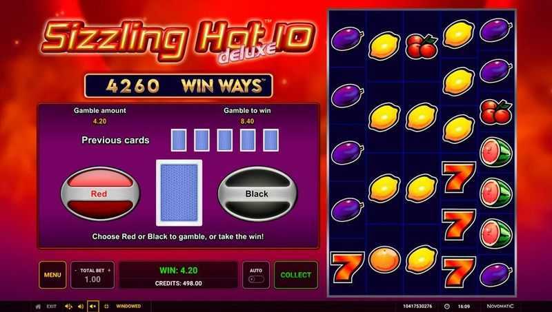 Sizzling Hot Deluxe 10 Win Ways