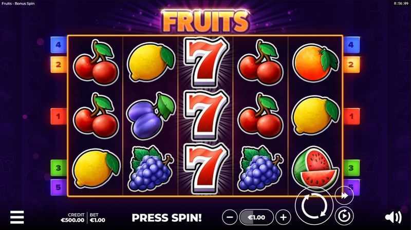 Fruits Bonus Spin