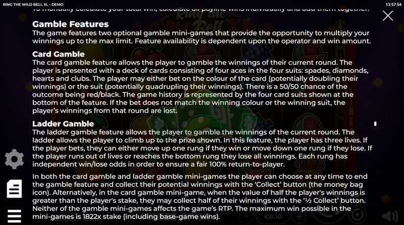 Ring the Wild Bell XL Bonus Spin