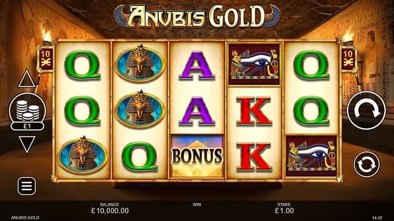 Anubis Gold Jackpots