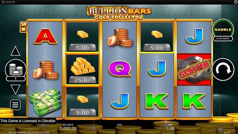 Bullion Bars Gold Collector