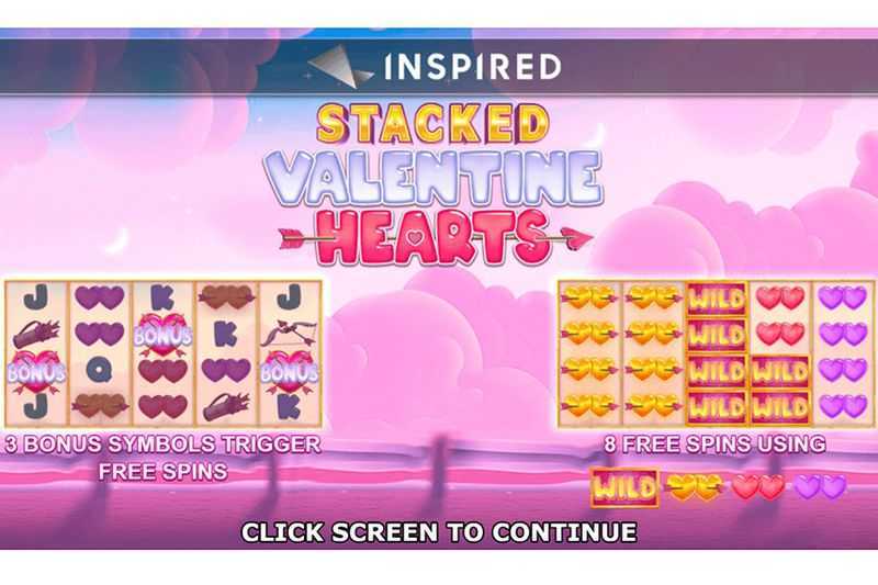 Stacked Valentine Hearts
