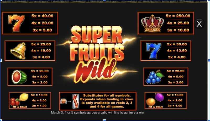 Super Fruits Wild