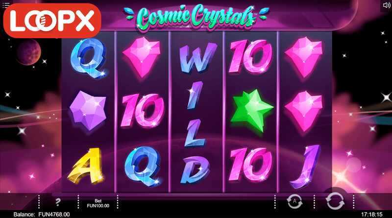Cosmic Crystals Scratch