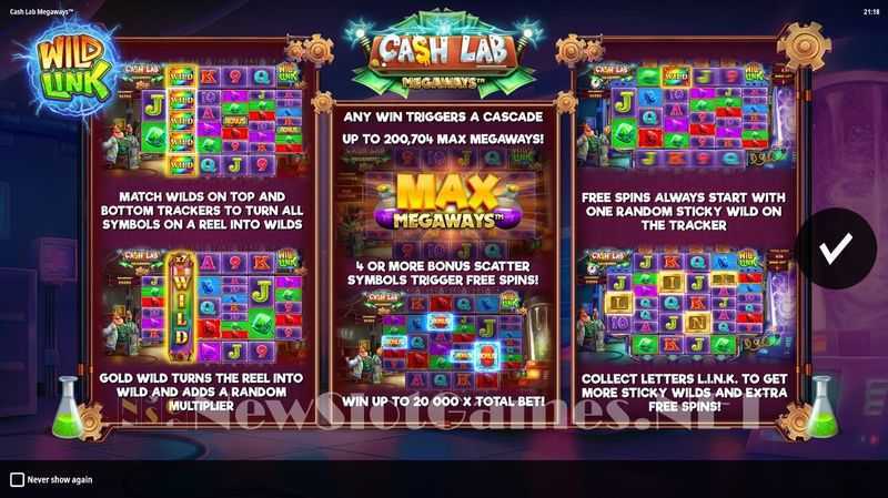 Cash Lab Megaways