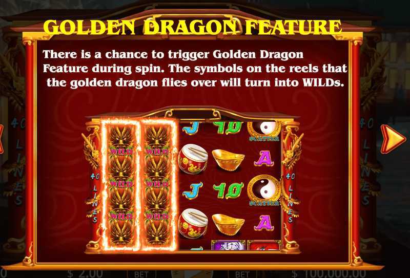 Lucky Golden Dragon Lock 2 Spin