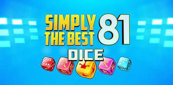 Simply The Best 81 Dice