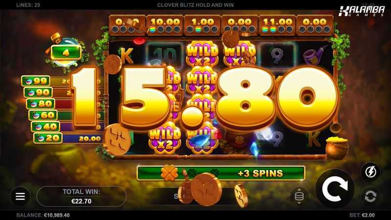 Clover Blitz Hold and Win