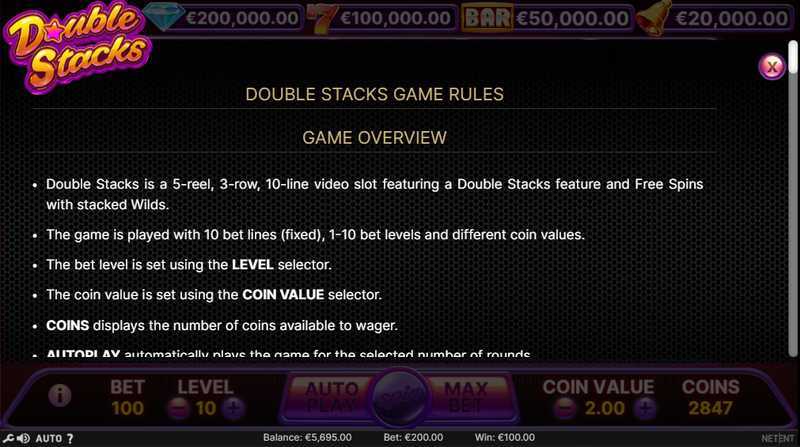 Double Stacks