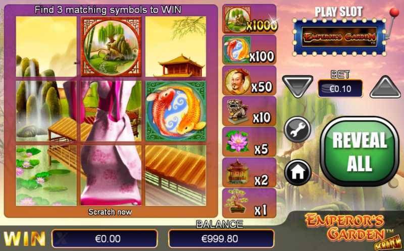 Scratch Emperors Garden