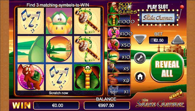 Scratch The Snake Charmer