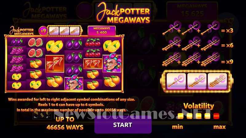 Jack Potter Megaways