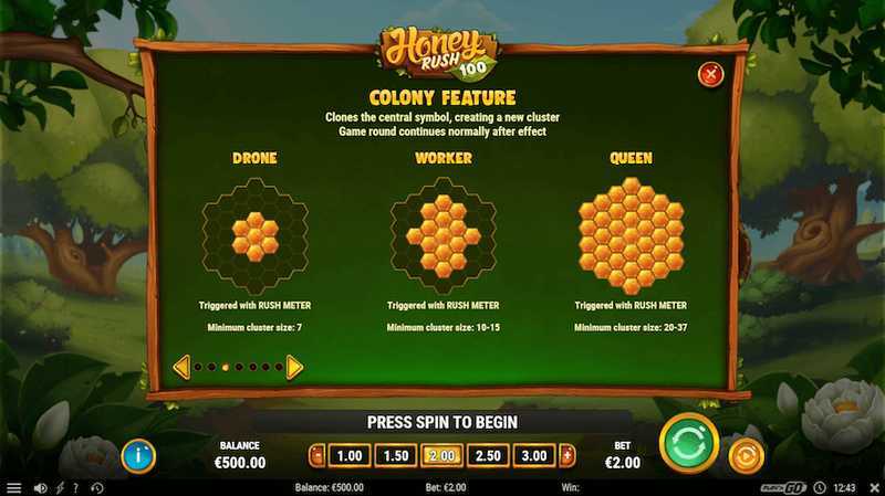 Honey Rush 100