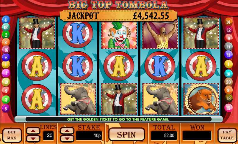 Big Top Tombola