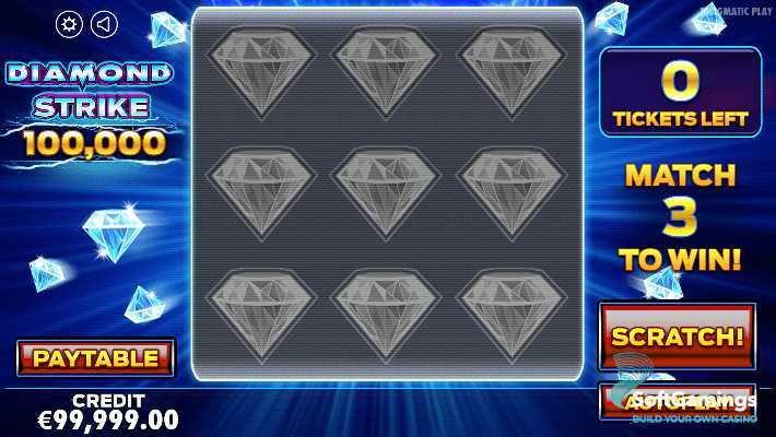 Diamond Strike Scratchcard