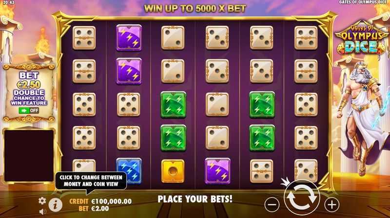 Gates of Olympus Dice