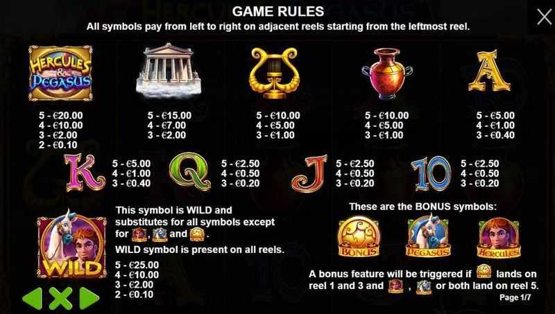 Hercules and Pegasus
