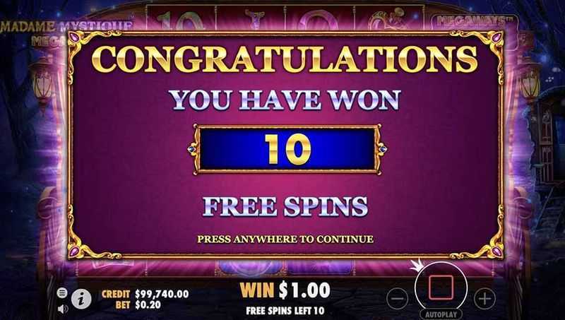 Madame Mystique Megaways