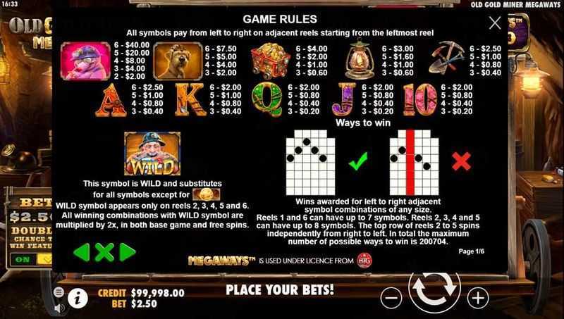 Old Gold Miner Megaways