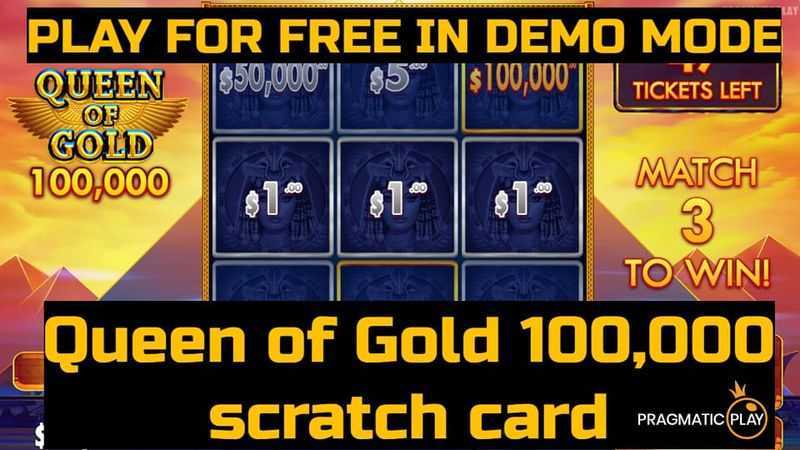 Queen of Gold Scratchcard