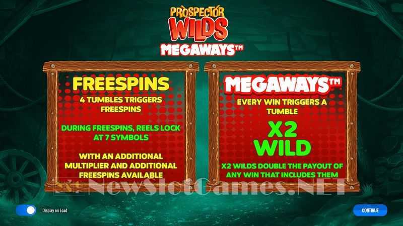 Prospector Wilds Megaways