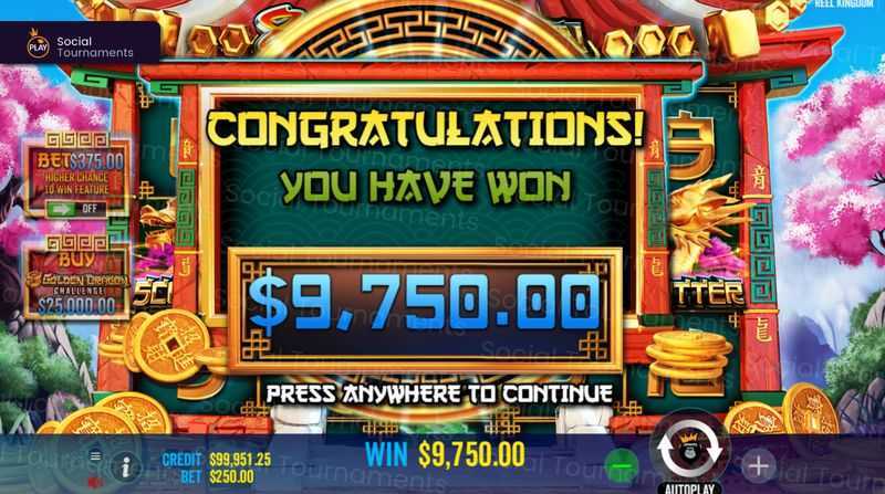 8 Golden Dragon Challenge