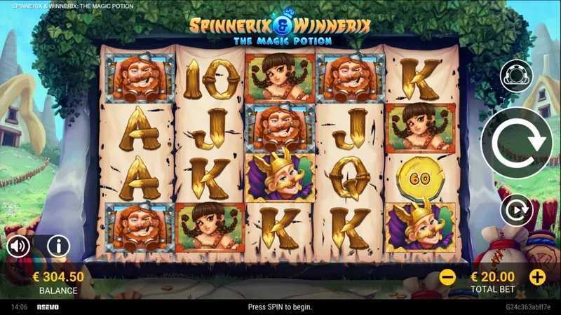 Spinnerix and Winnerix The Magic Potion